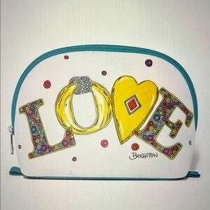 🩵🆕🩵Brighton Charmed Love Cosmetic Bags ( Set of 2 )